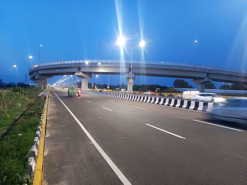uer -2 Highway Street Lighting Work for Singhara-Binjhabhahal Project